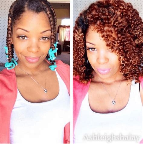 Natural Hair Styles Braid Out