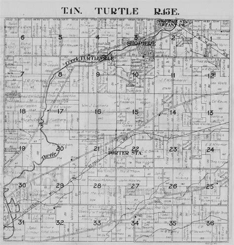 Morrow County Gilead Twp Plat Map