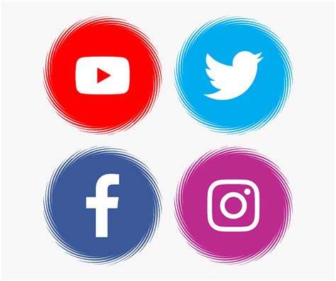 Facebook Instagram Twitter Icons Png Facebook Instagram Youtube Logo