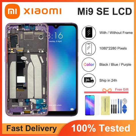 5 97 Original For Xiaomi Mi 9 Se Mi9 Se Lcd Display Screen With Frame