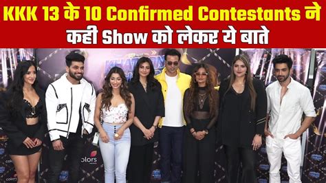 10 Confirmed Contestants Seen Together Before Starting KKK 13 Seen In