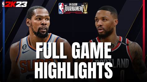 SUNS Vs TRAIL BLAZERS FULL GAME HIGHLIGHTS 2023 NBA IN SEASON