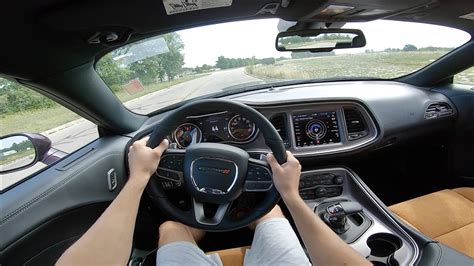 2022 Dodge Challenger RT Plus POV Walkaround And Test Drive YouTube