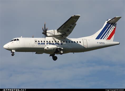 F Gpyo Atr Air France Airlinair Landced Jetphotos