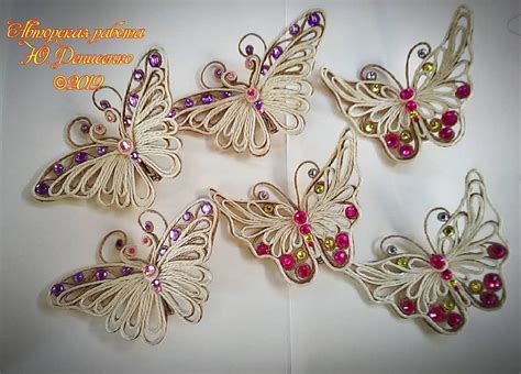 Бабочки на шторы #бабочкидлядекора #интерьеркухни #ручнаяработаукраина ...