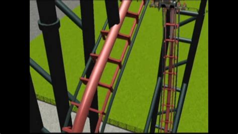 X2 Six Flags Magic Mountain Recreation Roller Coaster Tycoon 3 Youtube