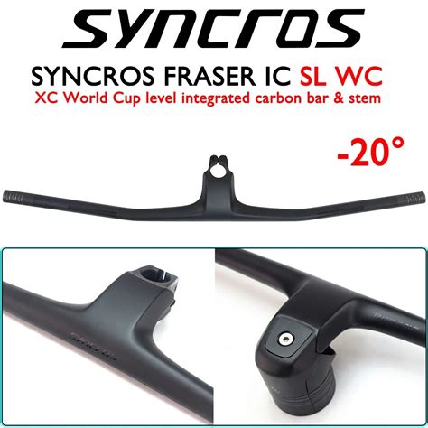 Syncros Full Carbon Fiber FRASER IC SL WC MTB Bicycle Integrated