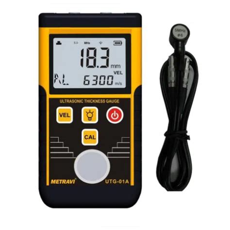 Buy Metravi Utg 01 200mm Ultrasonic Thickness Gauge Online At Best