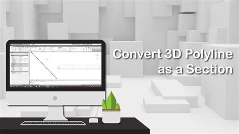 3D Polyline To Section Conversion Quick Section Software YouTube