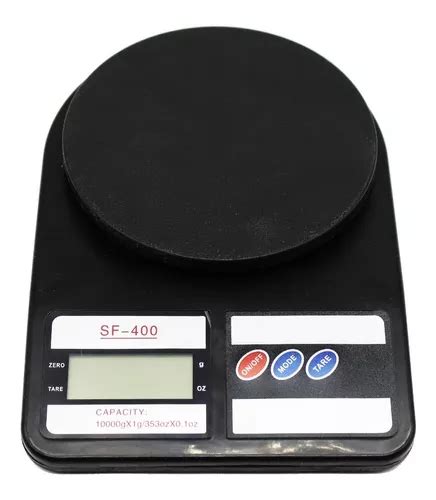 Bascula De Cocina Digital Gramera Para Alimentos 10kg Sf 400 MercadoLibre