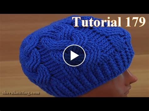 How to Crochet Cable Stitch Hat