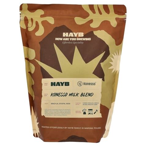 Kawa Ziarnista HAYB Konesso Milk Blend 1kg Konesso Pl