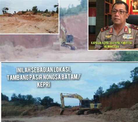 Kerusakan Lingkungan Akibat Tambang Pasir Ilegal Di Kecamatan Nongsa