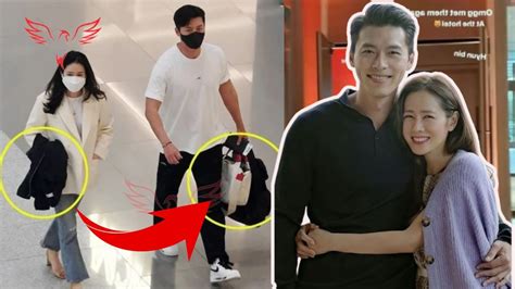 Hyun Bin Is Dedicated In Supporting Not Only Carrying Bags For Wife