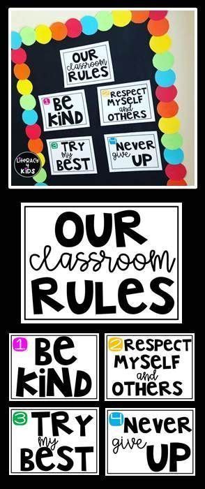 Freebie Classroom Rules Posters Classroom Rules Classroom Rules Images