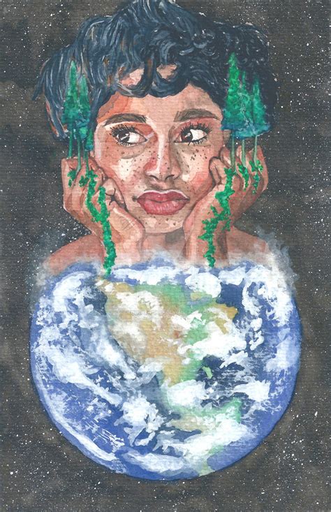 Earth Girl By Jennbreakart On Deviantart