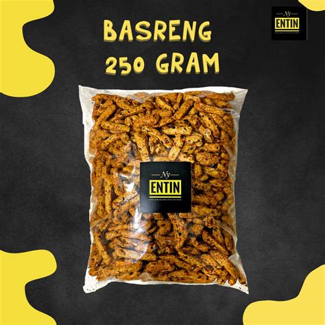 Jual BASO GORENG BASRENG 250gr ORIGINAL MANTAP PEDAS GURIH MANTAP By Ny