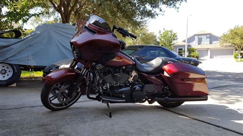 Blacked Out Mysterious Red Sunglo 2015 Street Glide Harley Davidson