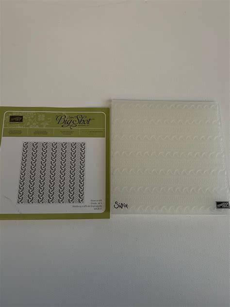 Sizzix Embossing Folders - Etsy