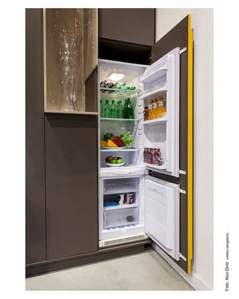 Cozinha Refrigerador E Freezer Embutidos