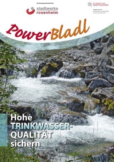 POWERbladl 33 Stadtwerke Rosenheim