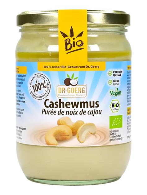 Dr Goerg Cashewkernmus geröstet bio 500g naturPur Shop