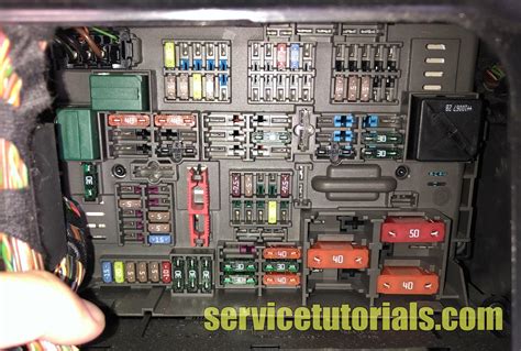 Fuse Box Diagram Bmw Series Bmw Series