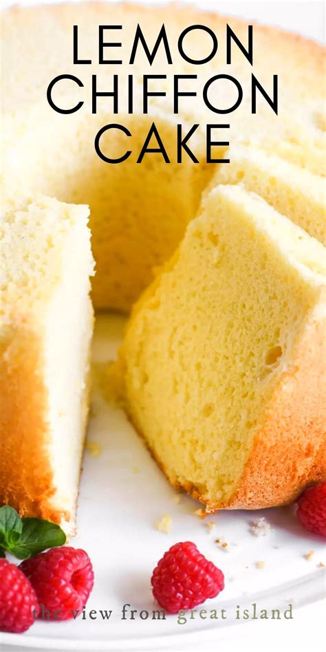 Light And Fluffy Chiffon Cake Artofit