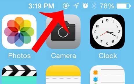 What Is The Lock Icon At The Top Of My Iphone Screen Solve Your Tech