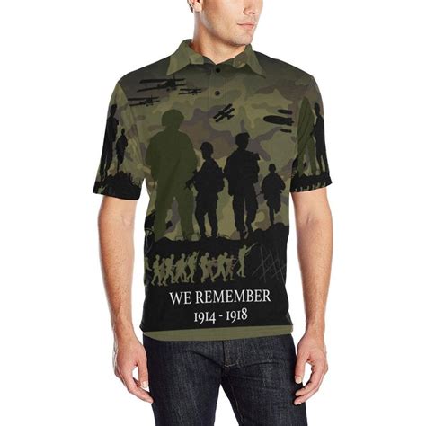 Aio Pride We Remember Anzac Camo New Zealand Polo Shirt Aio Pride