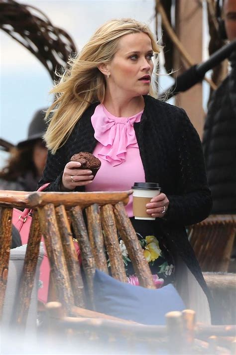 REESE WITHERSPOON on the Set of Big Little Lies in Monterey 04/11/2018 ...