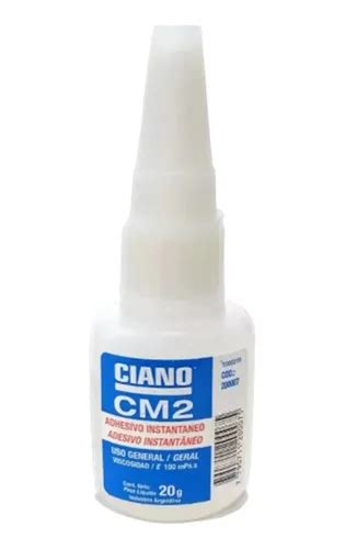 Ciano Cm2 Adhesivo Instantaneo Uso General Pegamento X 20g Cuotas Al