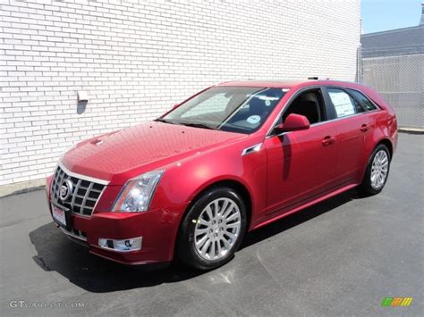 Crystal Red Tintcoat Cadillac Cts Awd Sport Wagon