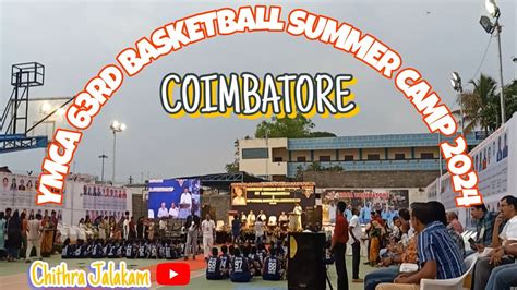 YMCA 63rd Summer Coaching Camp 2024 Coimbatore Chithra Jalakam