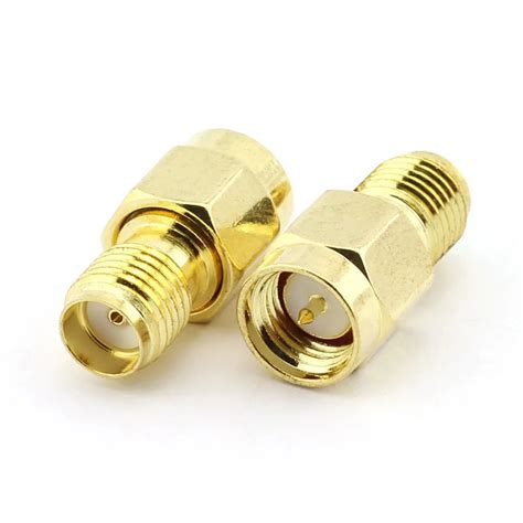 SMA Male to SMA Female Connector RF Coax Coaxial Adapter SMA Plug to ...