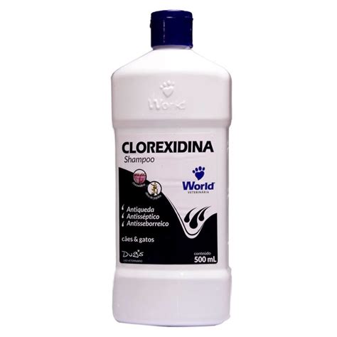 Shampoo Clorexidina Dug s 500 ml para cães e gatos