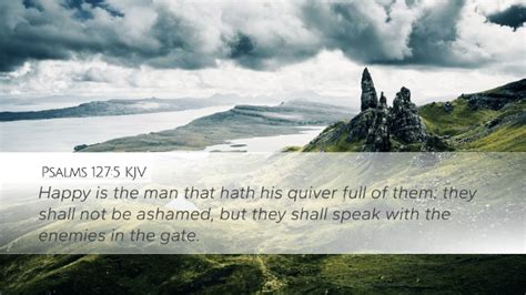 Psalms Kjv Desktop Wallpaper Happy Is The Man That Hath His