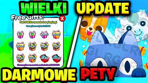 Najlepszy Update Pet Simulator X Rozdaje Pety Rozdaj Robuxroblox