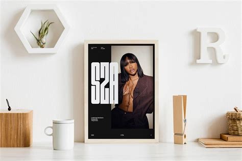 Sza Poster Print Art Sza Wall Art Poster Sza Digital Print Sza Etsy