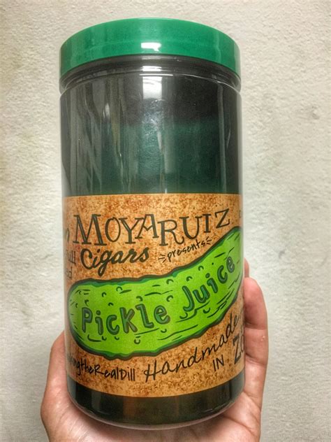 Cigar News Moyaruiz Pickle Juice Coming For St Patricks Day Cigar Coop