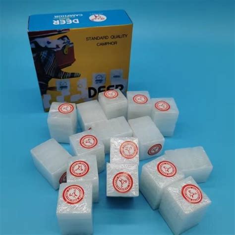 High Quality Refined Camphor Blocks Pure Min 96 Solid Camphor Tablets