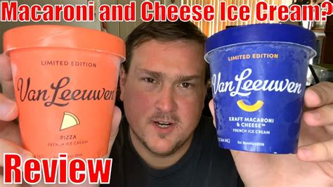 Review Van Leeuwen Kraft Macaroni And Cheese Ice Cream Feat Pizza Ice