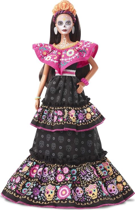 Amazon Es Barbie Signature D A De Muertos Mu Eca De Colecci N De