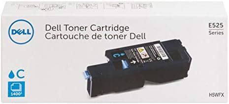 Amazon Dell H5WFX Cyan Toner Cartridge For E525w Laser Printer 1