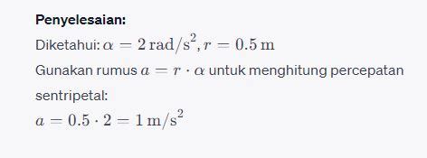 Macam Macam Rumus Percepatan Dalam Fisika Lengkap Dengan Contoh Soalnya