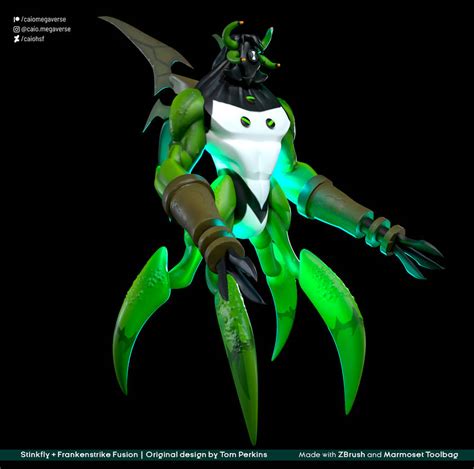 3d Stinkfly Frankenstrike Fusion By Caiohsf On Deviantart