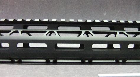 15″ Inch Ar15 Ar 15 Ar Ultra Light Slim Black Mlok M Lok Free Float