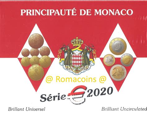 Bu Monaco Coffret S Rie Brillant Universel Romacoins