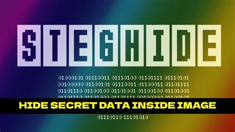 How To Hide Data In Image Using Steganography YouTube