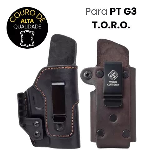 Kit Coldre Toro G Porta Carregador T Tico Cor Tabaco Mercadolivre